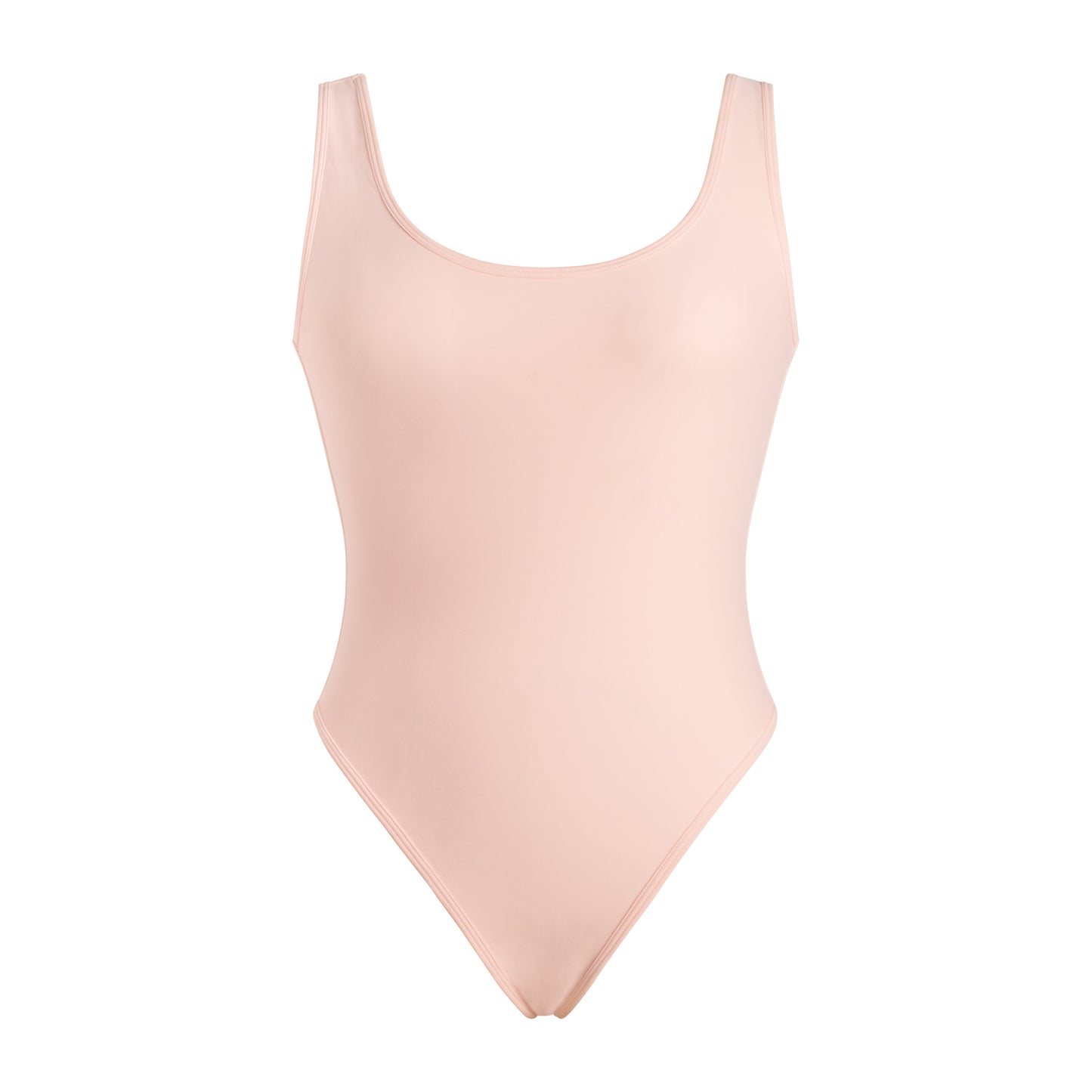LIGHT CANDY PINK FULL COVERAGE BODYSUIT
