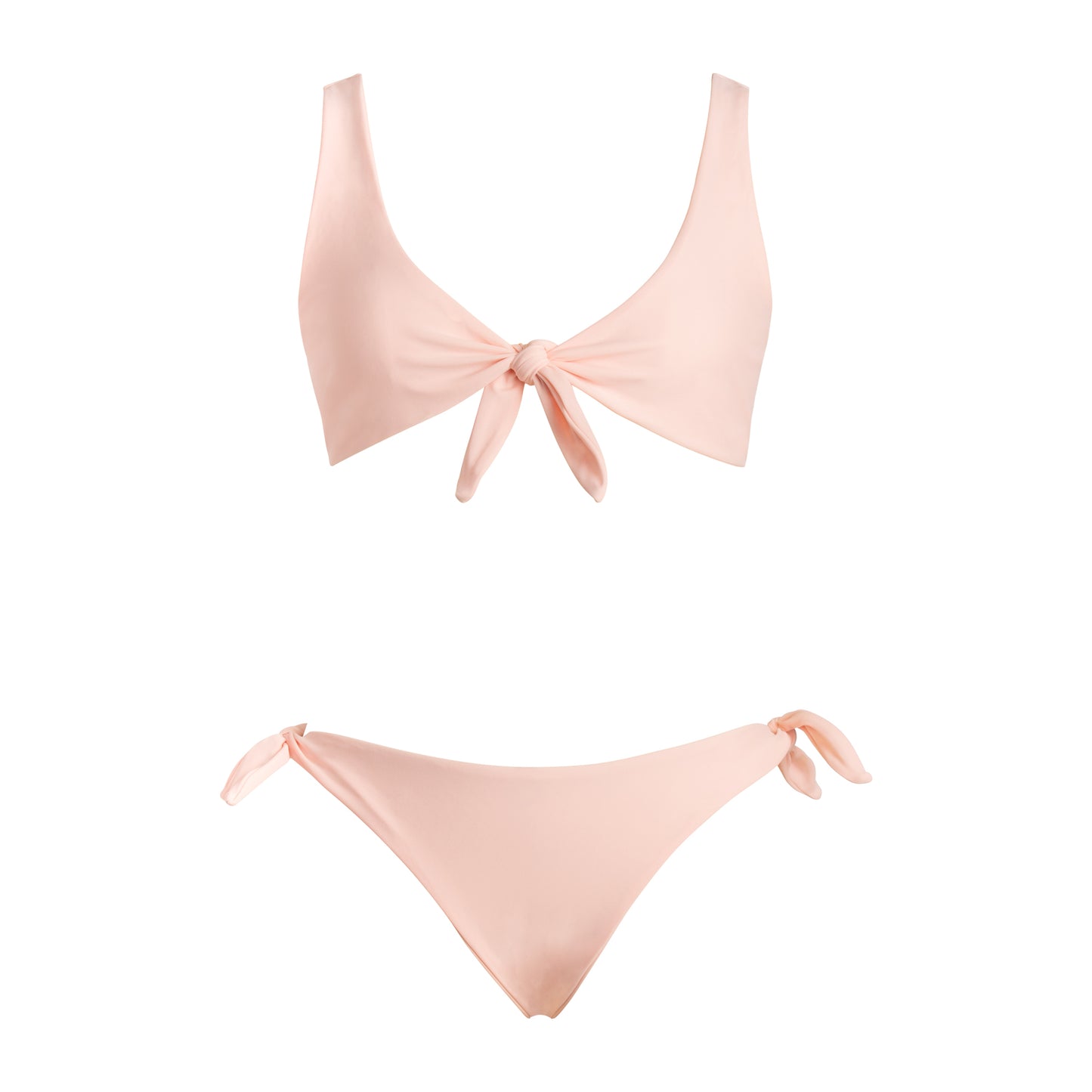 TIE THE KNOT TOP LIGHT CANDY PINK